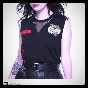 Black veil brides tank